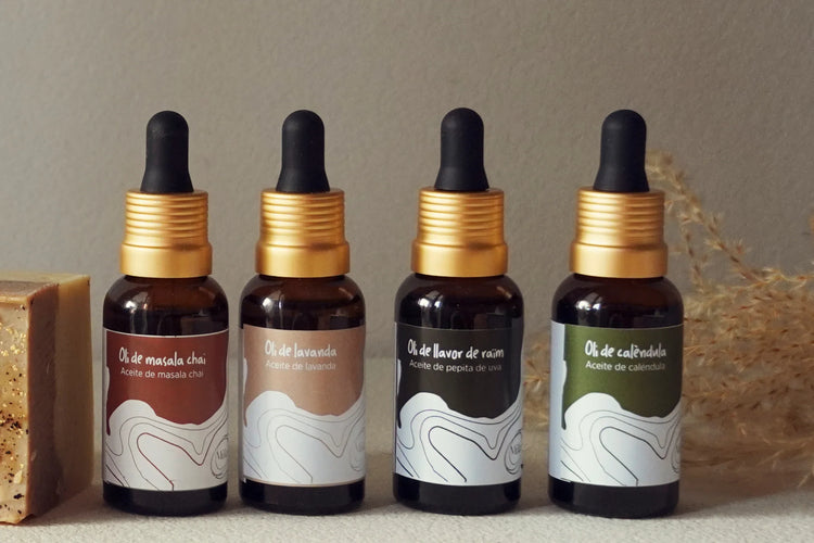 Aceites vegetales ecológicos para piel y cabello